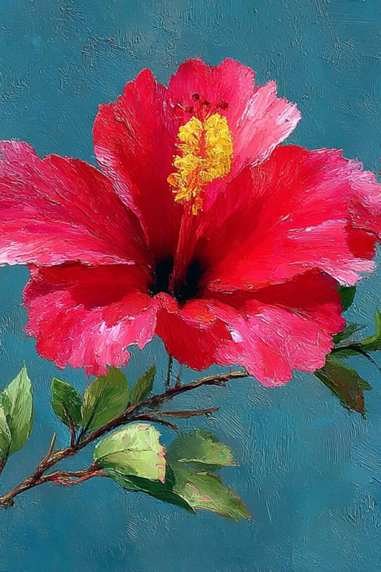 Flor de Maga Puerto Rican Hibiscus